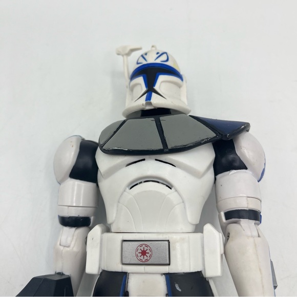 2009 HASBRO Star Wars 10" Figure COMMANDER REX CLONE Trooper Tested Working - Picture 11 of 11